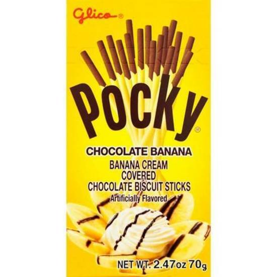 Order Pocky - Chocolate Banana food online from IV Deli Mart store, Goleta on bringmethat.com