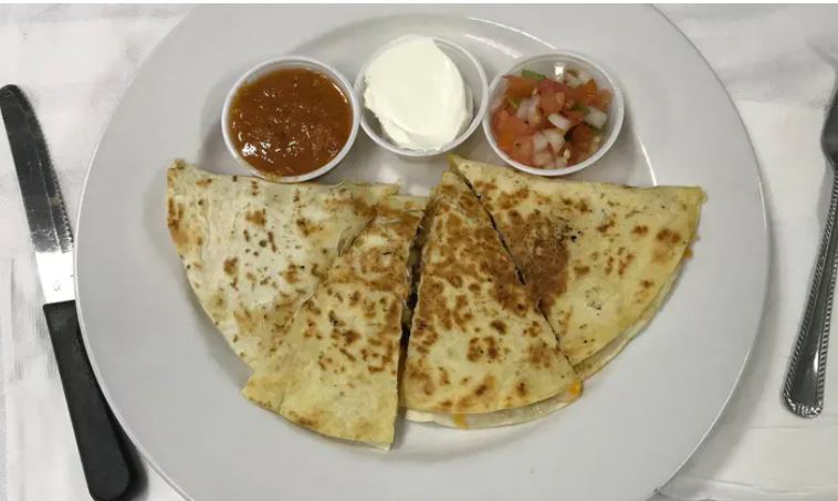 Order Broiled Quesadillas food online from On The Patio store, Azle on bringmethat.com