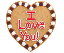 Order I Love You! - HV2008 food online from Cookie Co store, Longview on bringmethat.com