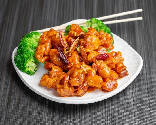 Order S7. General Tso's Chicken food online from China King store, Kenvil on bringmethat.com