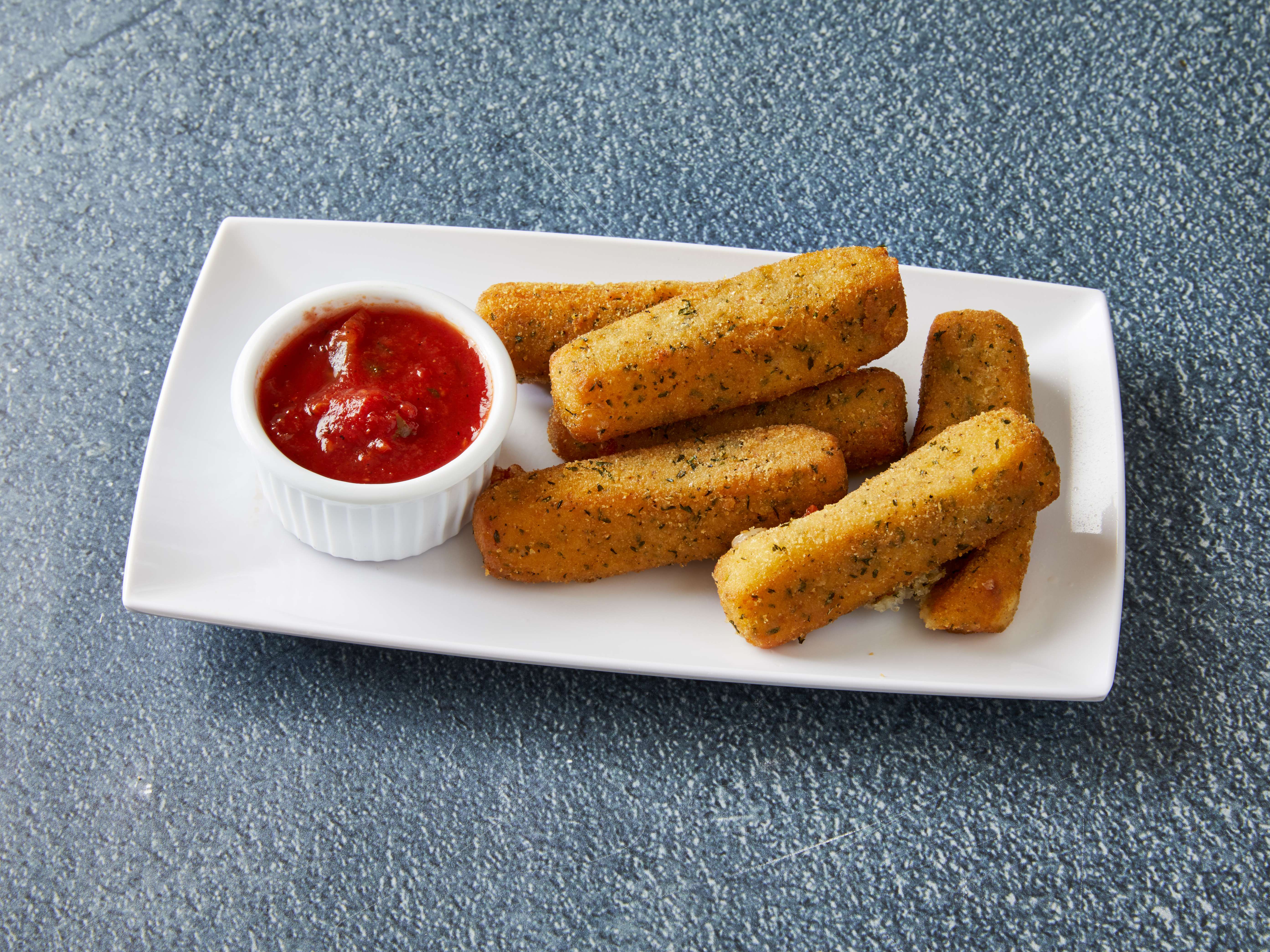 Order Mozzarella Sticks food online from Pete's Pizza store, Chicago on bringmethat.com