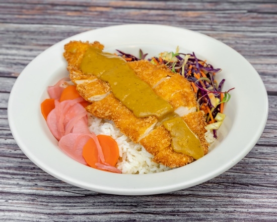 Order Chicken Katsu Curry Bowl food online from Flybird store, San Francisco on bringmethat.com