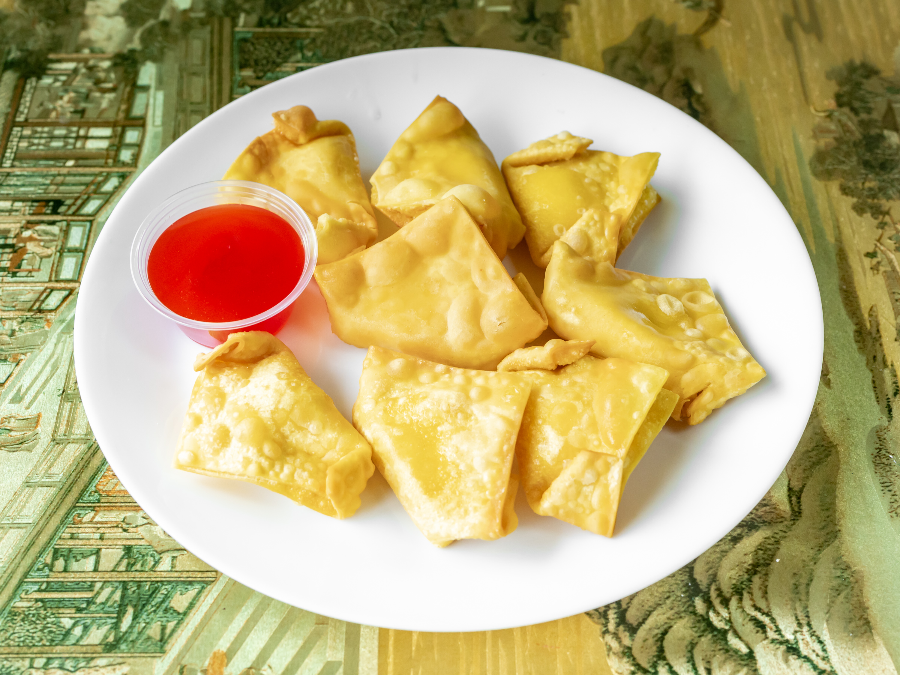 Order 29. Cheese Wonton food online from New Rooster Kitchen store, Mastic Beach on bringmethat.com