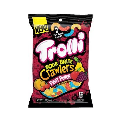 Order Trolli Sour Brite Crawlers Fruit Punch 7.2oz food online from 7-Eleven store, Red Oak on bringmethat.com