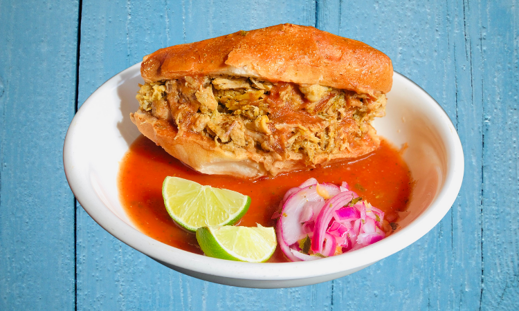 Order Torta Ahogada food online from Don Pepe store, Chicago on bringmethat.com