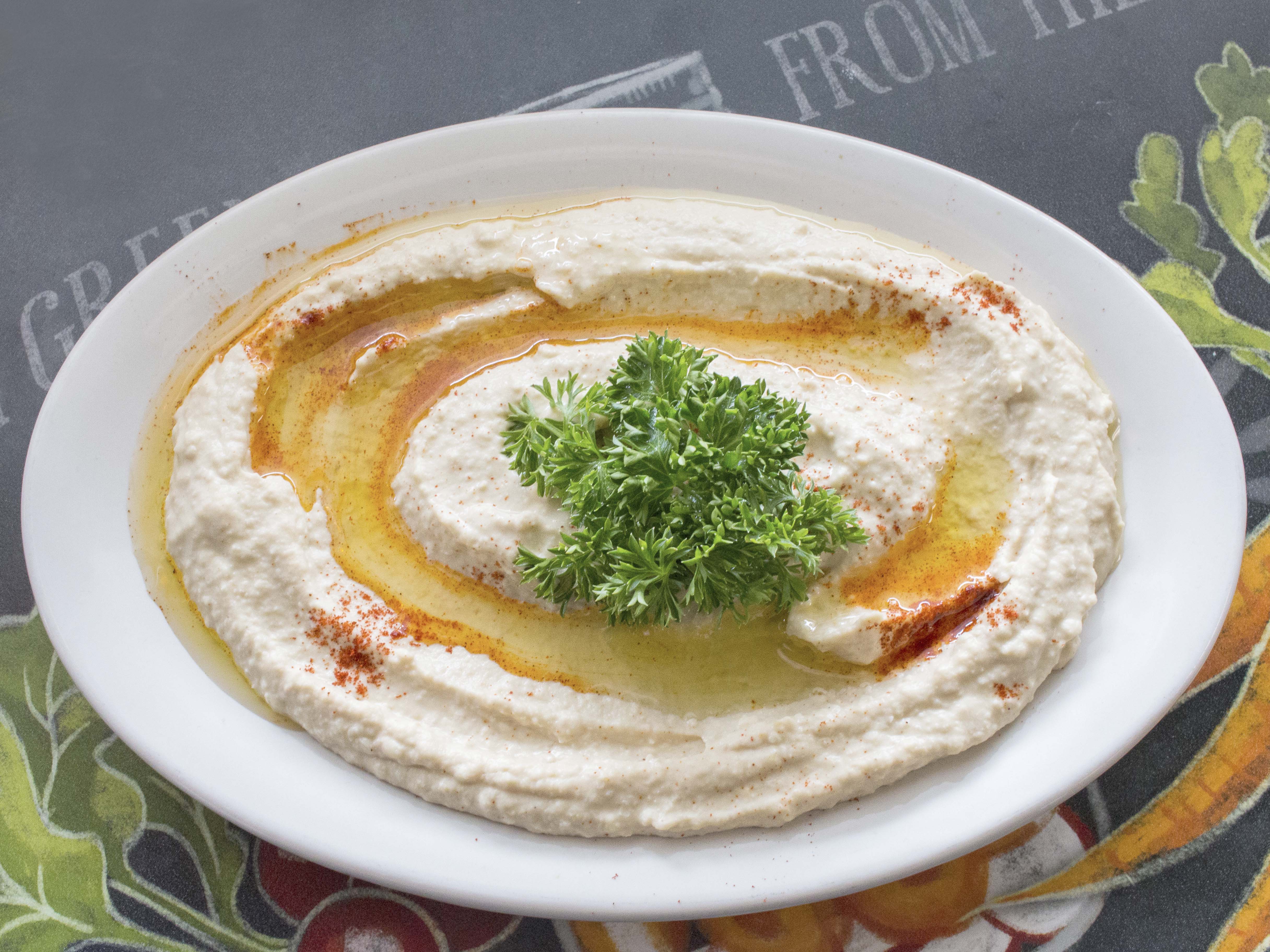Order Hummus with Crispy Pita food online from Lolo Potluck store, Troy on bringmethat.com