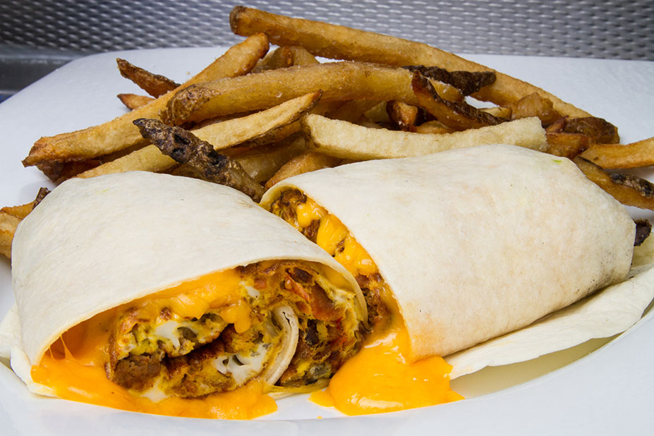 Order The Breakfast Wrap food online from Moonstruck Eatery store, New York on bringmethat.com