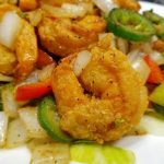 Order Jalapeno Pepper Shrimp food online from Rice Restaurant store, Wilmington on bringmethat.com