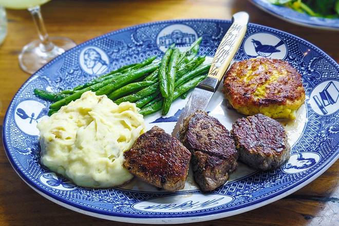 Order Steak & Crab Cake food online from Founding Farmers store, Hunter Mill on bringmethat.com