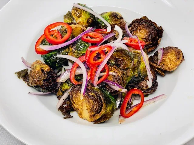 Order Vegan Crispy Brussels Sprouts food online from Casati's store, Chicago on bringmethat.com