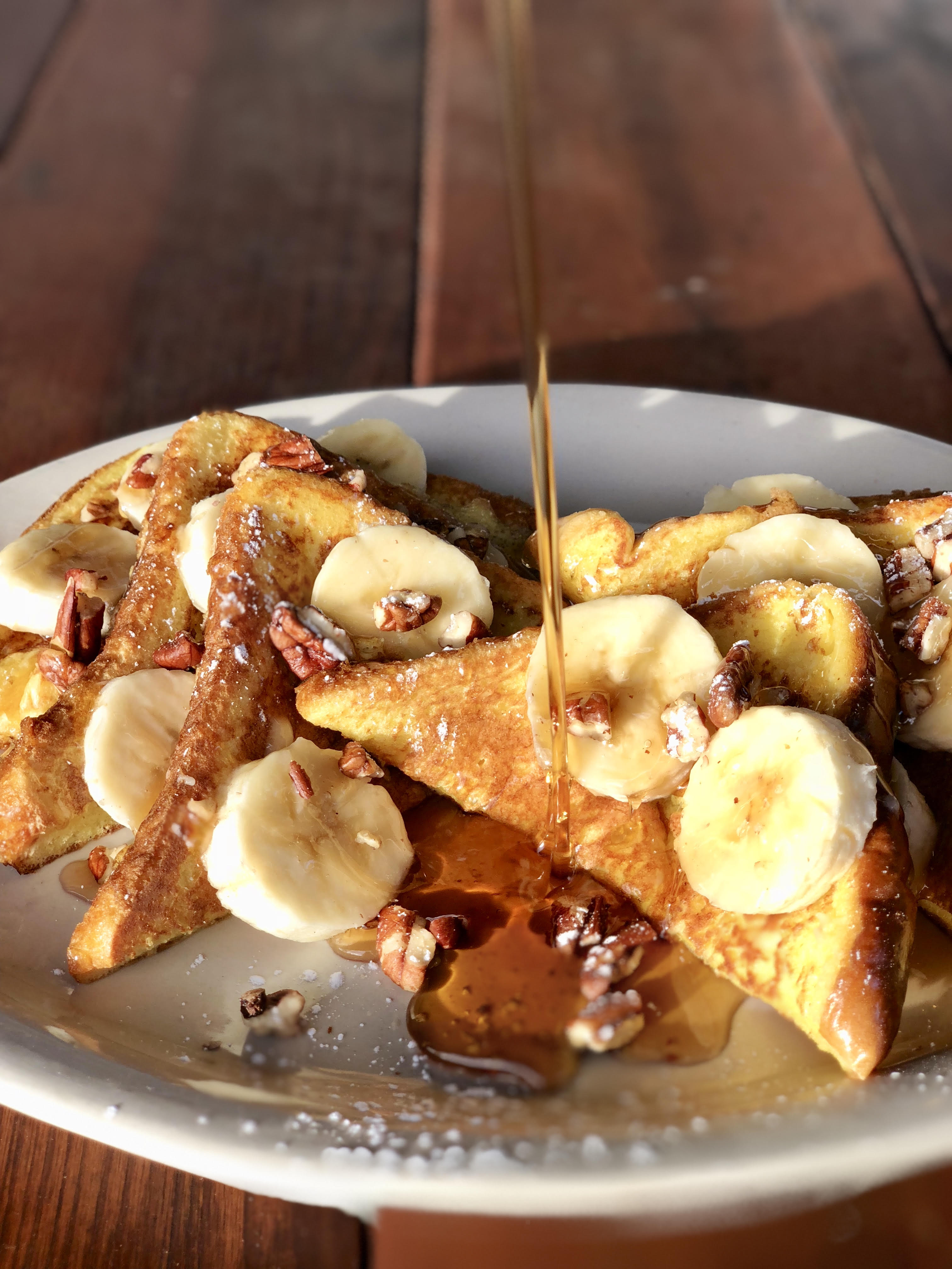 Order Banana and pecan french toast food online from Countryside Pizza & Grill store, Eugene on bringmethat.com