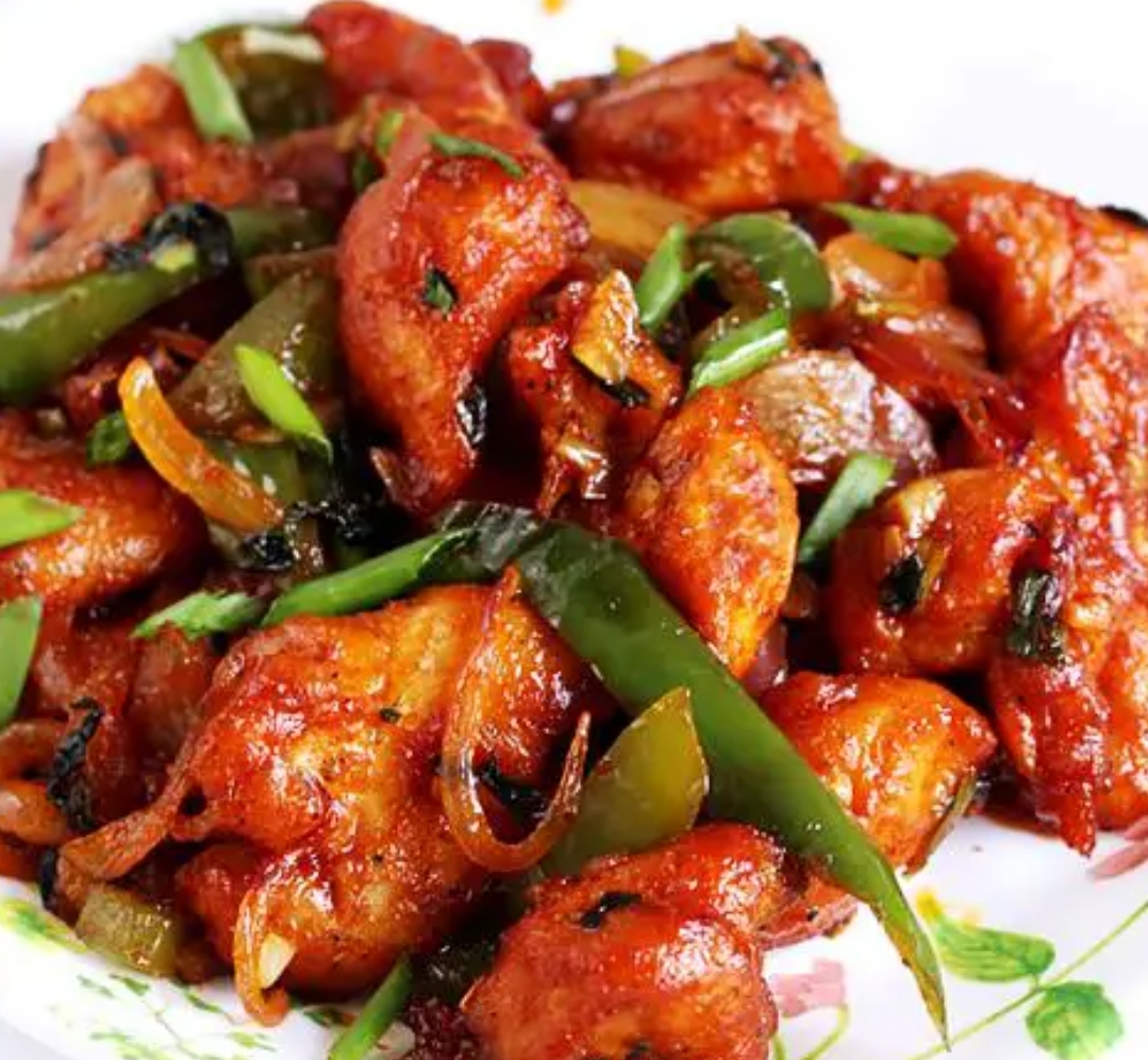 Order Chili Chicken (Chicken 65) food online from The indian kitchen store, West Hollywood on bringmethat.com
