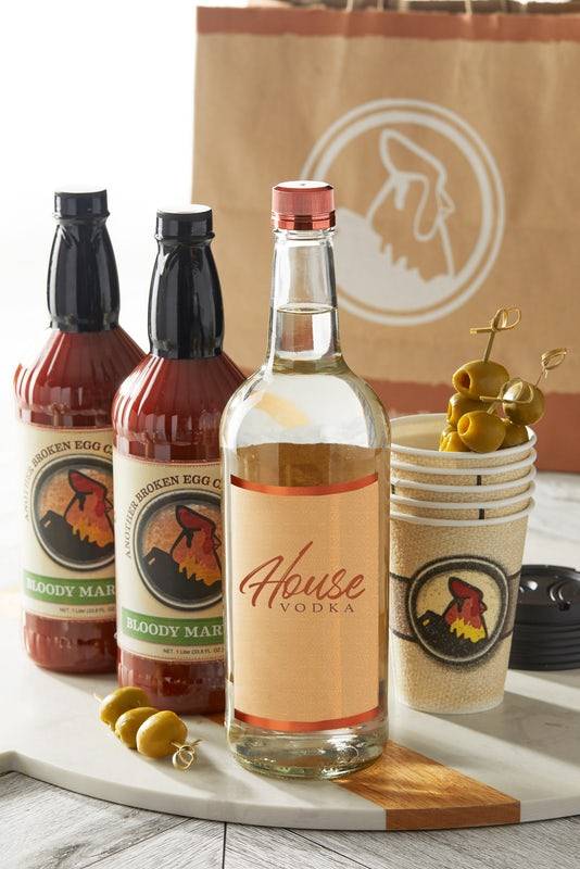 Order Make-It-Yourself Bloody Mary Kit, 1L vodka (40% ABV) food online from Another Broken Egg Cafe store, Southlake on bringmethat.com
