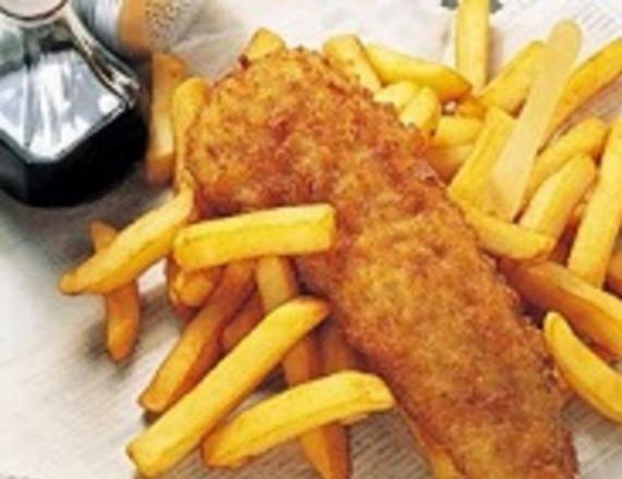 Order Fish and Chips food online from Old Country Pizzeria store, East Weymouth on bringmethat.com