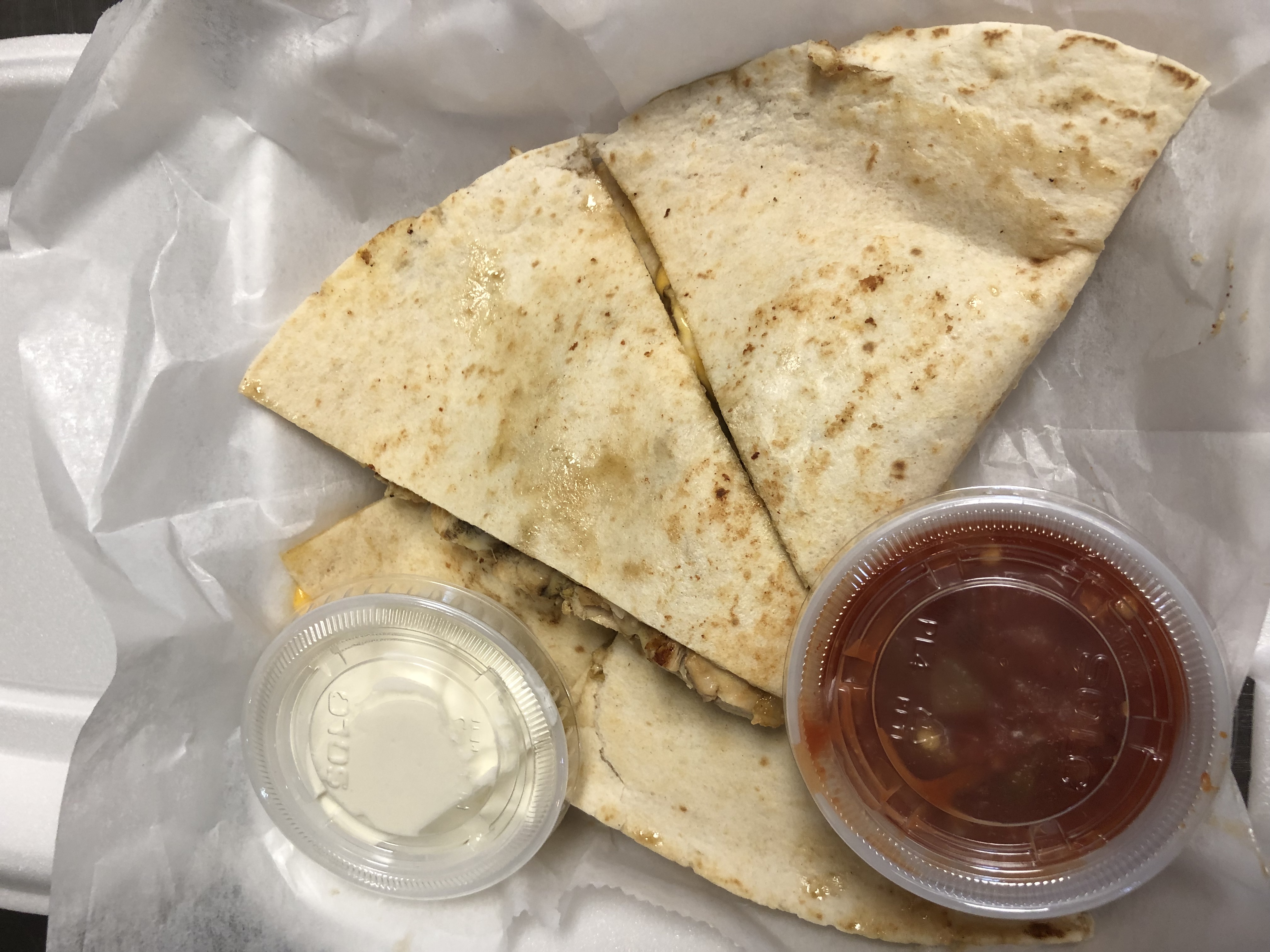 Order Steak Quesadilla food online from Tonitos Pizza store, West Chester on bringmethat.com