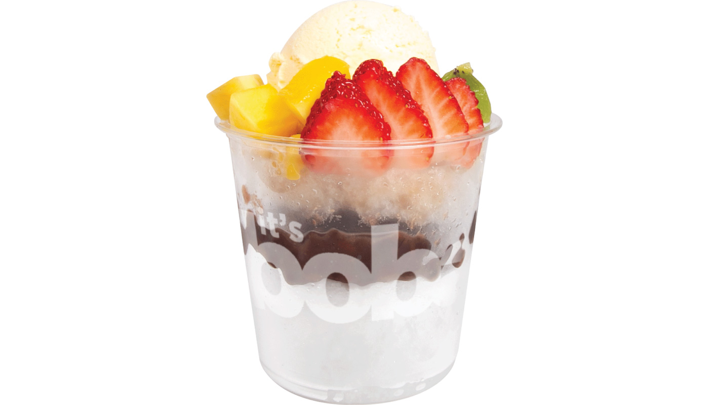 Order Red Bean Deluxe Bowl Shaved Ice food online from Boba Time store, Rowland Heights on bringmethat.com