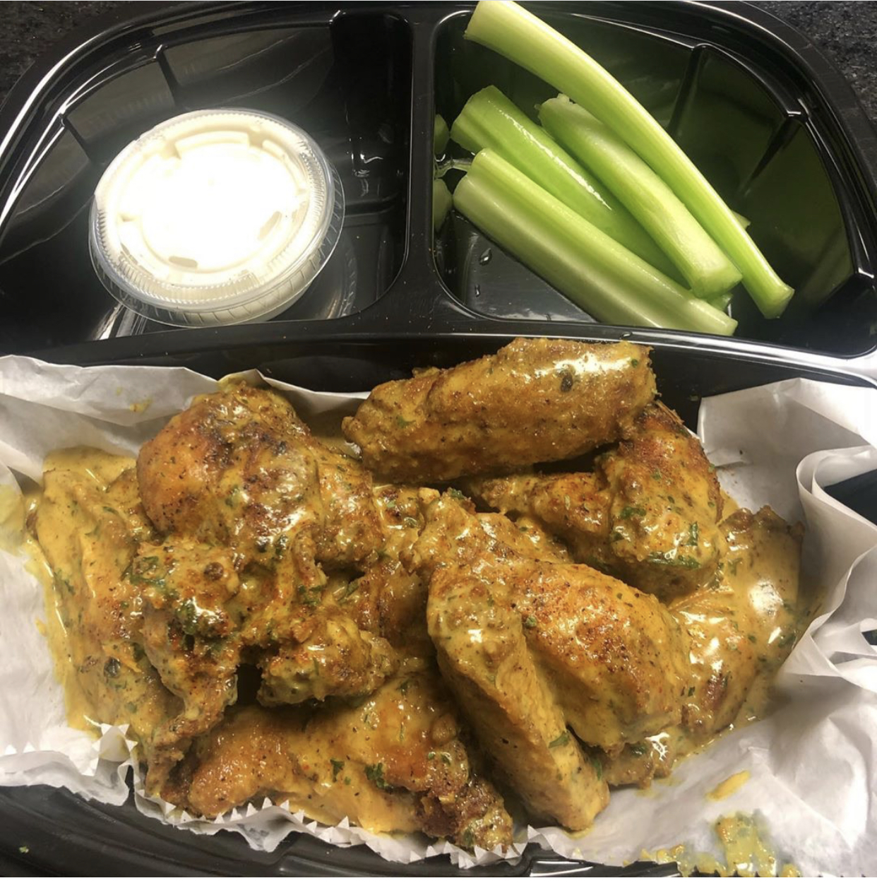 Order 10 Wings/ Fries Combo food online from Jd’ Summerhill Variety Deli store, Atlanta on bringmethat.com