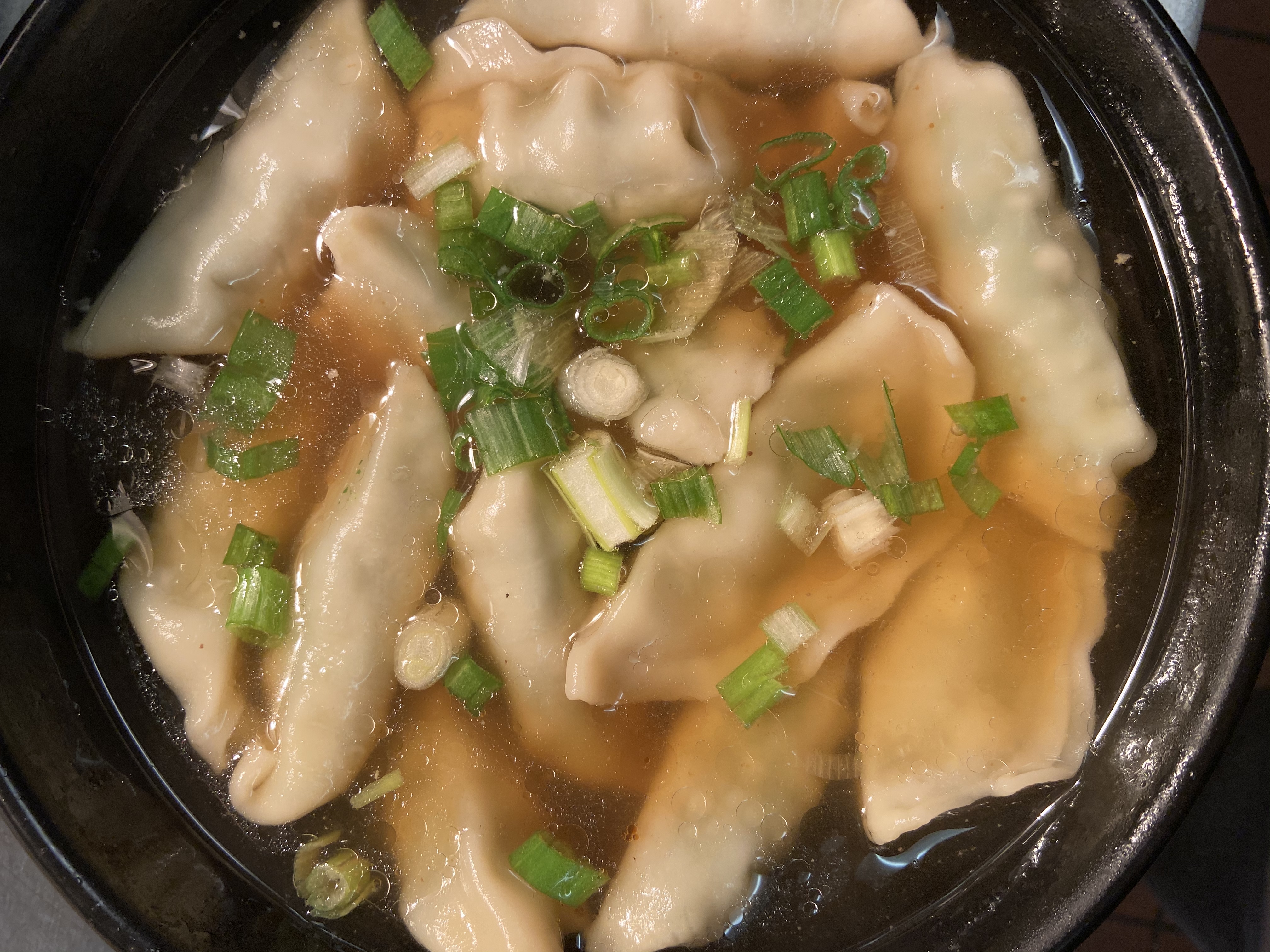Order Dumpling Soup food online from Tanpopo Ramen & Sushi Restaurant store, Hales Corners on bringmethat.com
