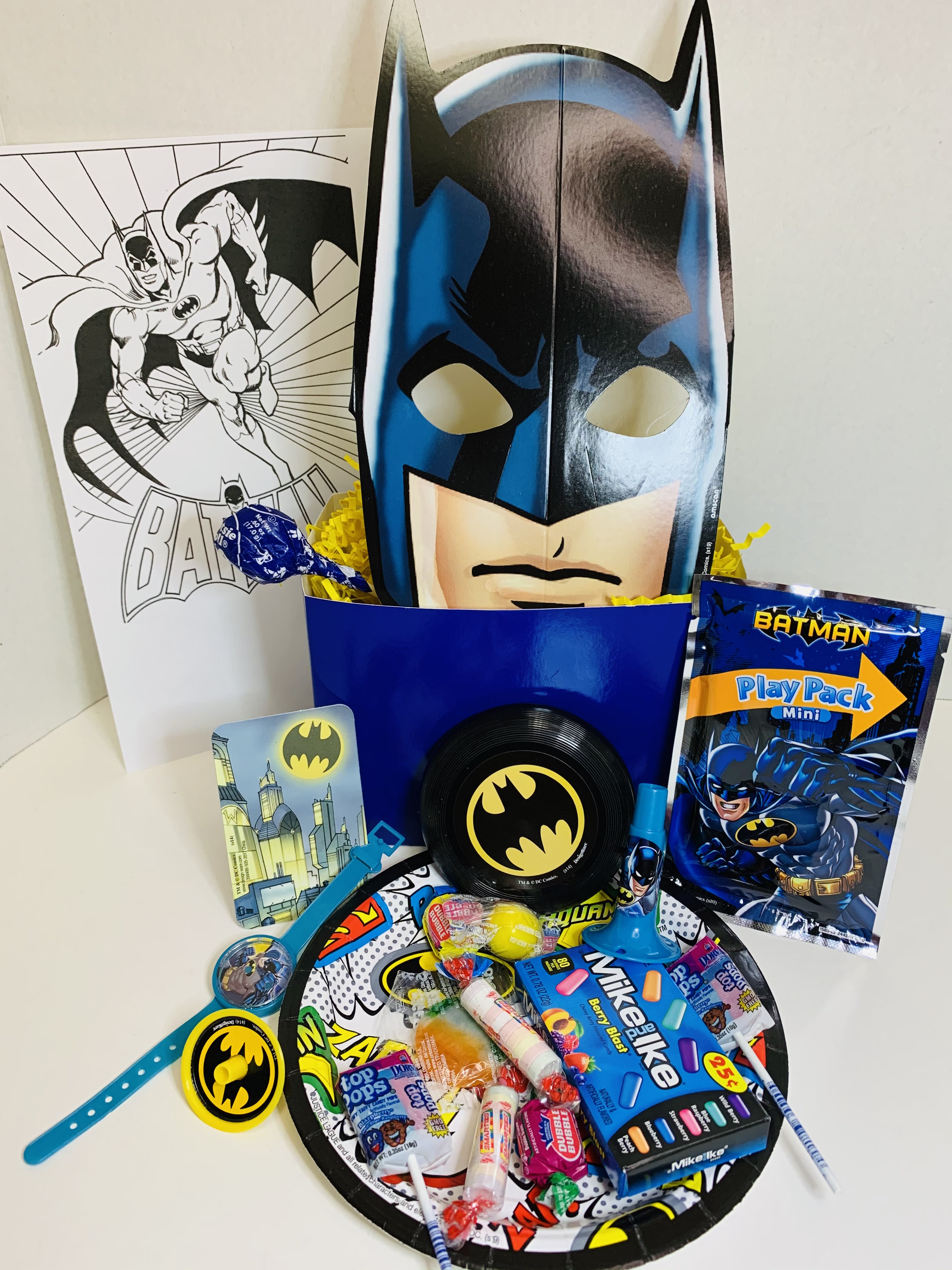 Order Kid's Bat Man Snack Bag food online from Sweetheart Gifts store, Morrow on bringmethat.com