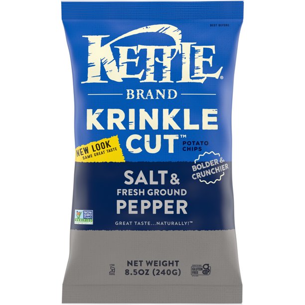 Order Kettle Potato Chips Salt & Pepper food online from Bws Beer Wine & Spirit store, San Jose on bringmethat.com