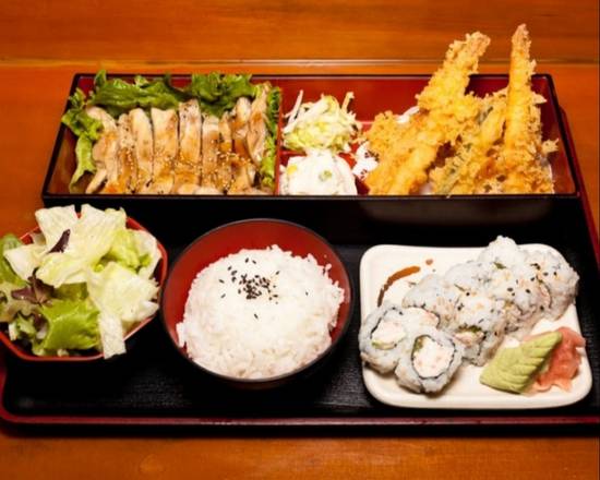 Order Special Bento Combo (3 items) food online from Aoki Japanese Restaurant store, La Verne on bringmethat.com