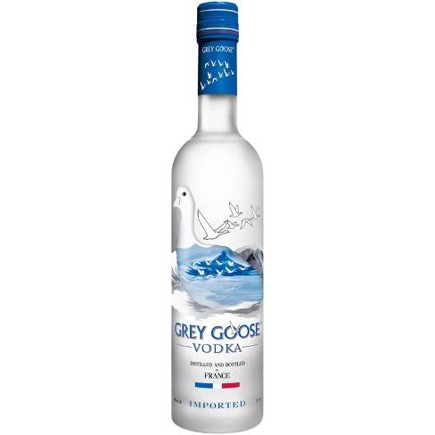 Order Grey Goose Vodka - 375ml Bottle food online from Rocky Liquor store, Claremont on bringmethat.com