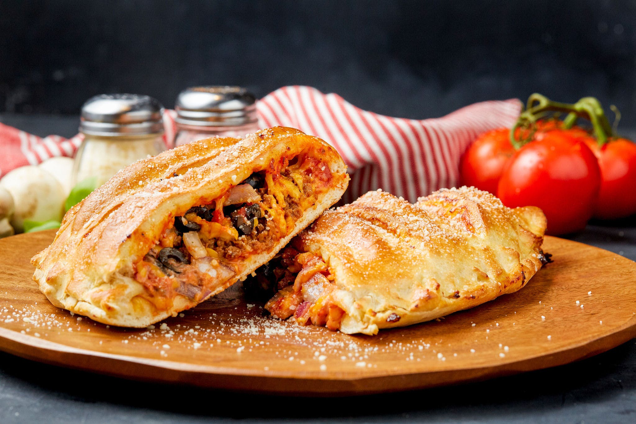 Order Mexican Calzone - Calzone food online from Simple Simon's Pizza store, Bartlesville on bringmethat.com