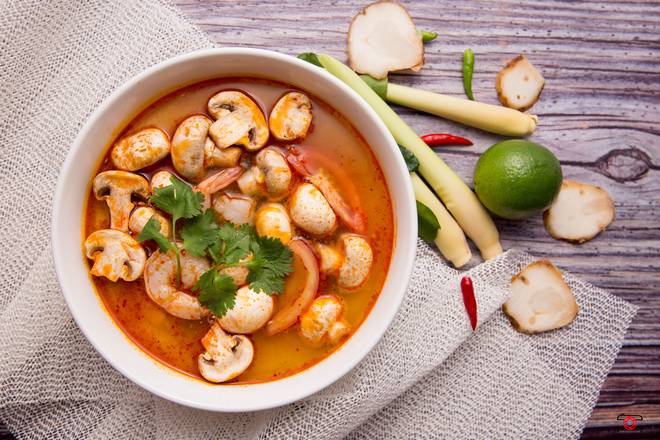 Order Tom Yum Goong food online from King Of Thai Noodle store, San Francisco on bringmethat.com