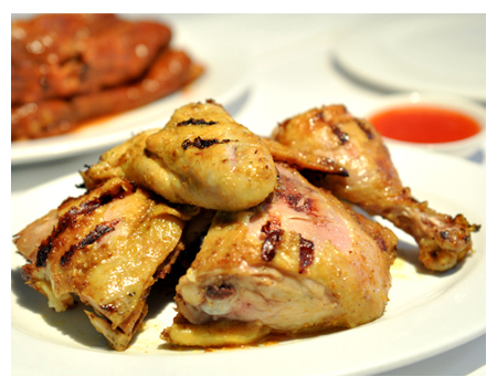 Order Thai BBQ Chicken with Sticky Rice food online from Bangkok West Thai store, Santa Monica on bringmethat.com