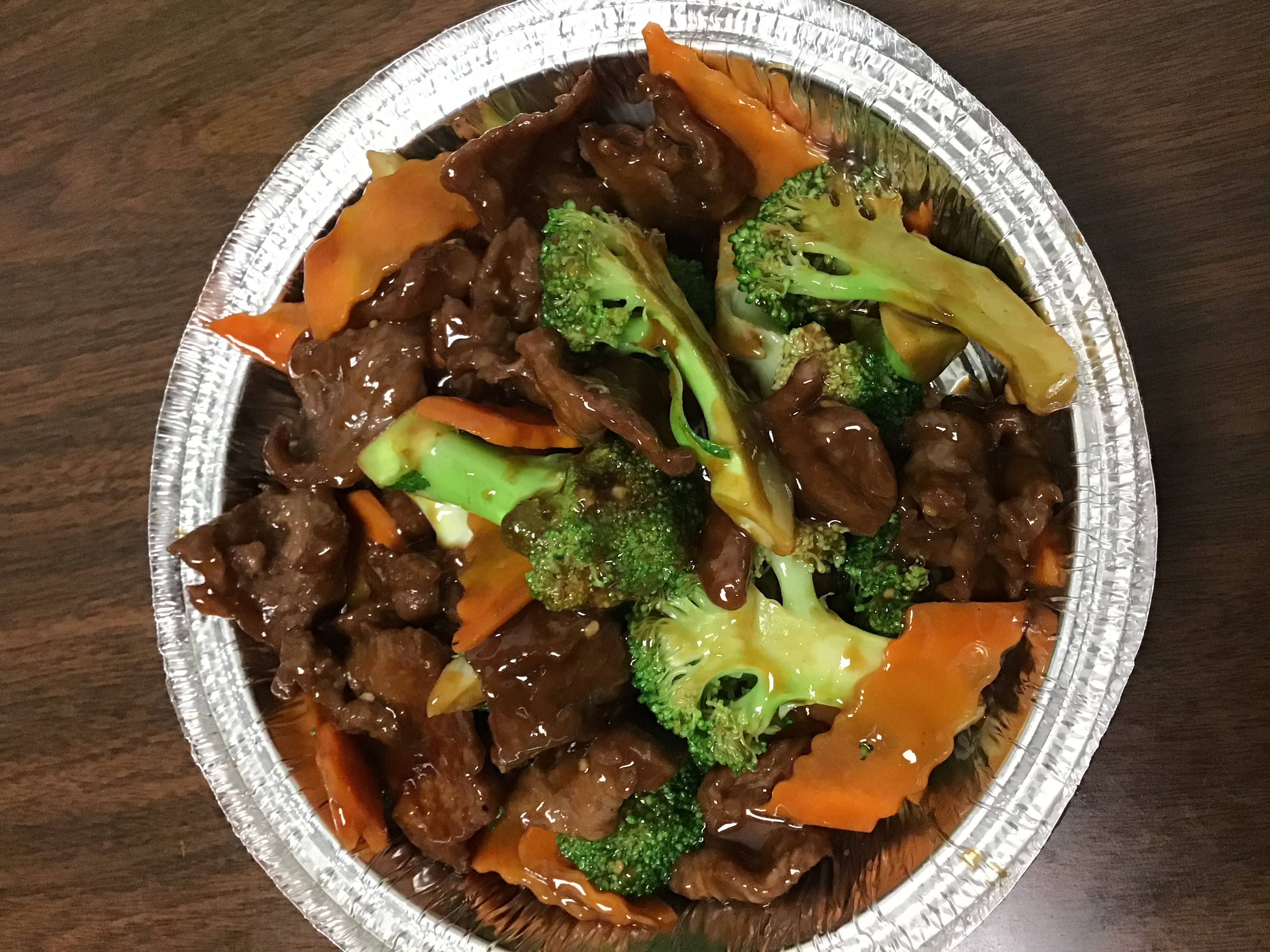 Order Beef with Broccoli food online from Peach Garden store, Bloomington on bringmethat.com
