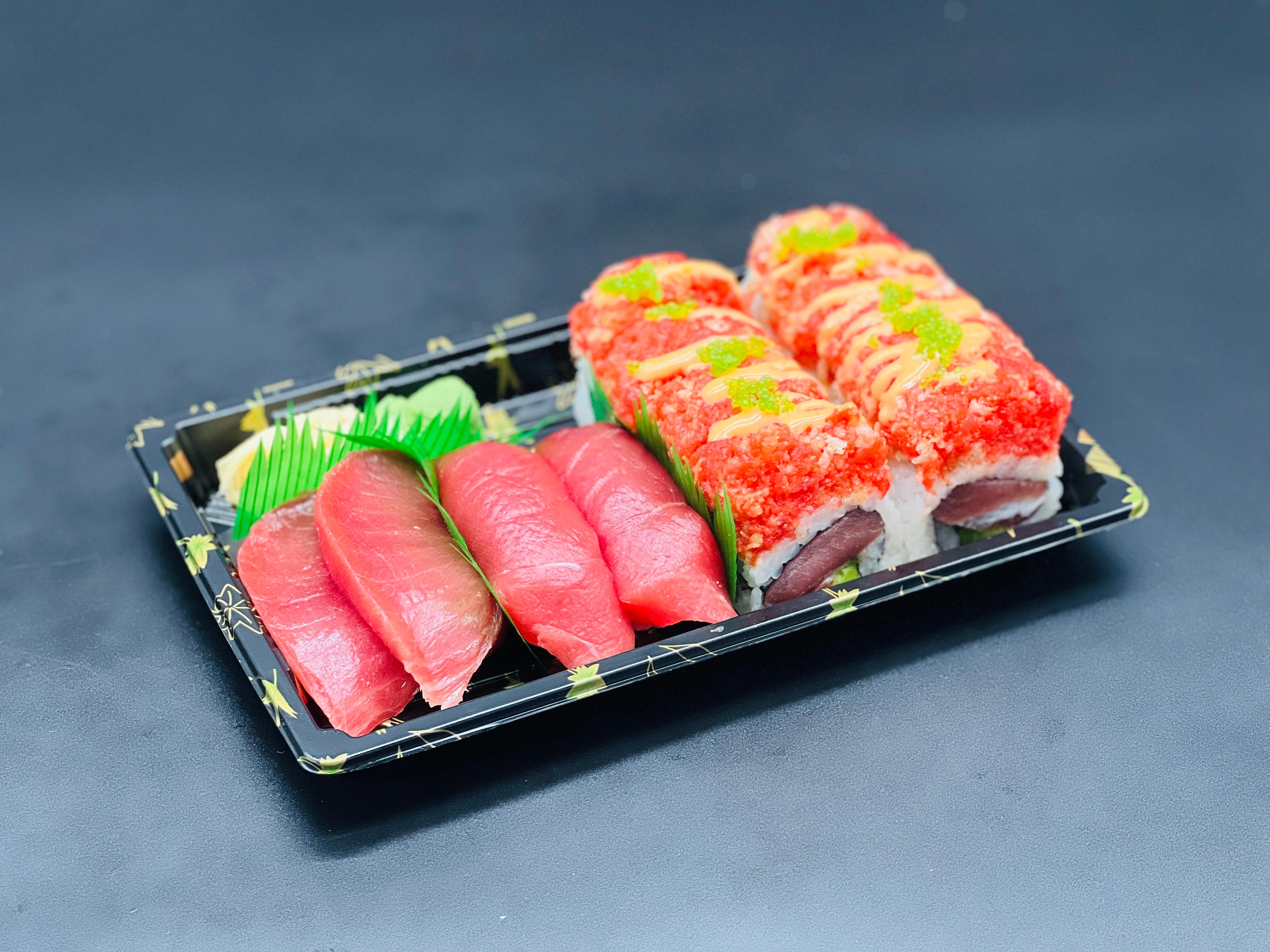 Order Tuna Dinner food online from I Sushi Inc. store, Ridgewood on bringmethat.com