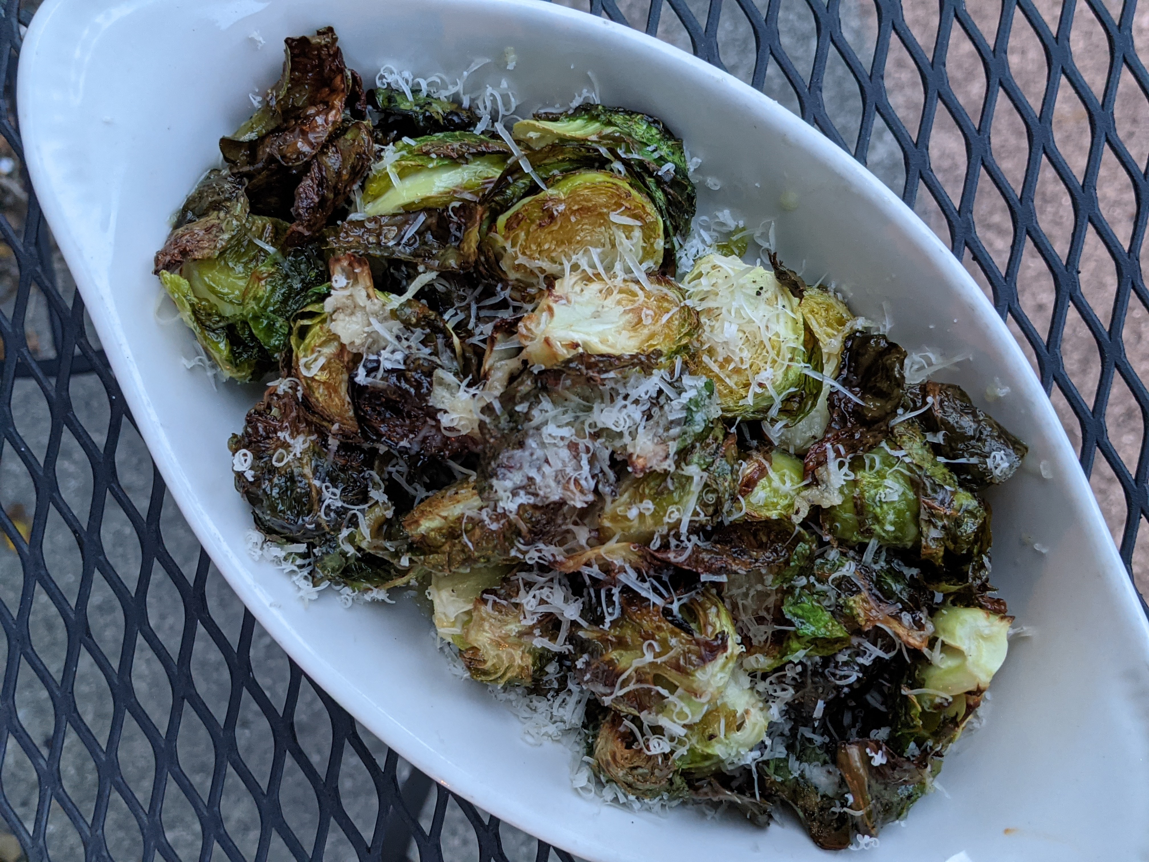 Order Roasted Brussels Sprouts (V,GF) food online from Ypsi Alehouse store, Ypsilanti on bringmethat.com