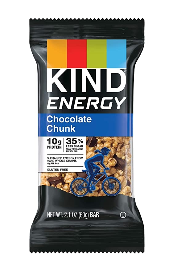 Order Bar Energy Chocolate Chunk 2.1 Ounces food online from Paul French Bakery & Cafe store, Washington on bringmethat.com
