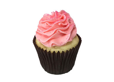 Order Pink Vanilla Cake  food online from Smallcakes Ahwatukee store, Phoenix on bringmethat.com