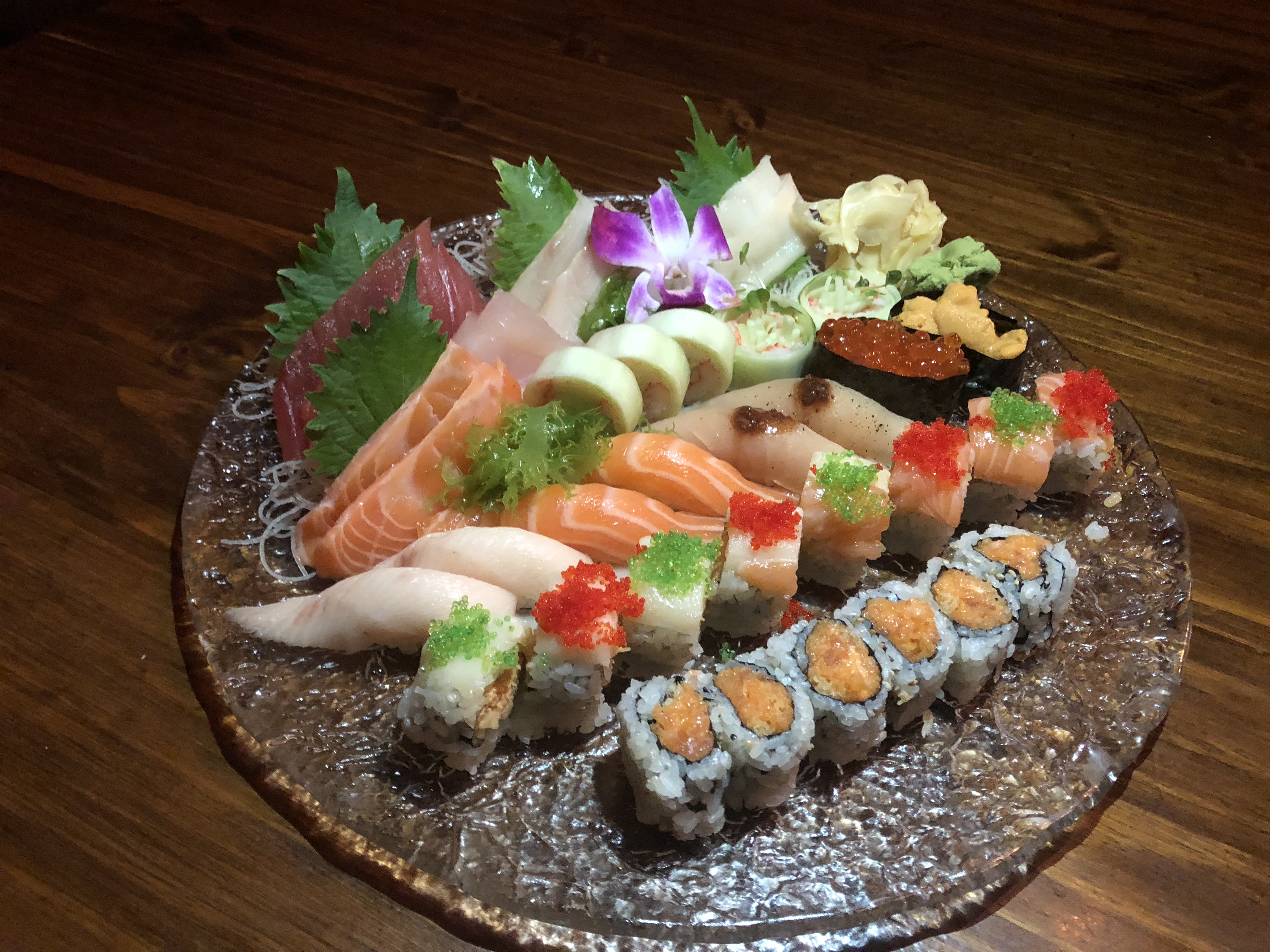 Order Sushi and Sashimi for 2 Entree food online from Amber store, New York on bringmethat.com