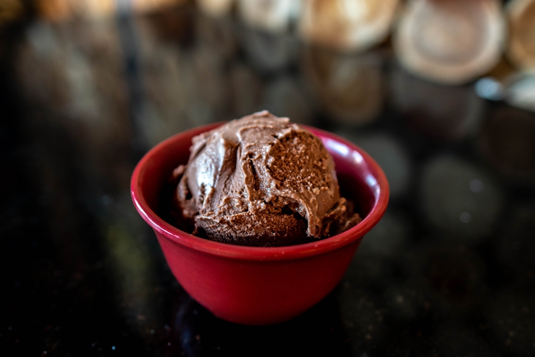 Order Ice Cream Scoop- Chocolate food online from Mike Bbq store, Escondido on bringmethat.com