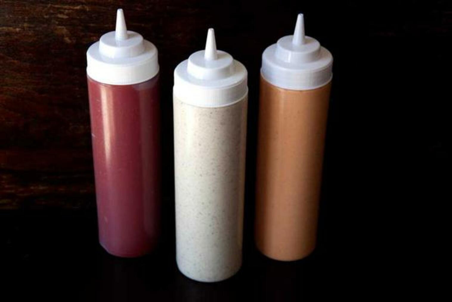 Order Party Size Sauce 24 oz food online from Pommes Frites store, New York on bringmethat.com