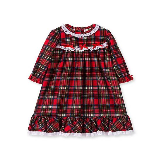 Order Little Me® Size 24M Girl's Plaid Nightgown food online from Bed Bath & Beyond store, Lancaster on bringmethat.com