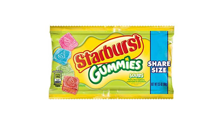 Order Starburst Sour Share Size Gummies Candy Bag 3.5 oz food online from Valero Food Mart store, Murrayville on bringmethat.com