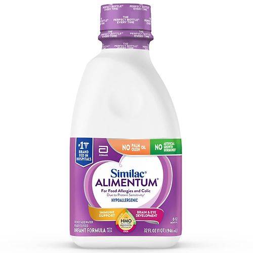Order Similac Alimentum Ready-to-Feed Baby Formula - 32.0 fl oz food online from Walgreens store, CLEARWATER BEACH on bringmethat.com