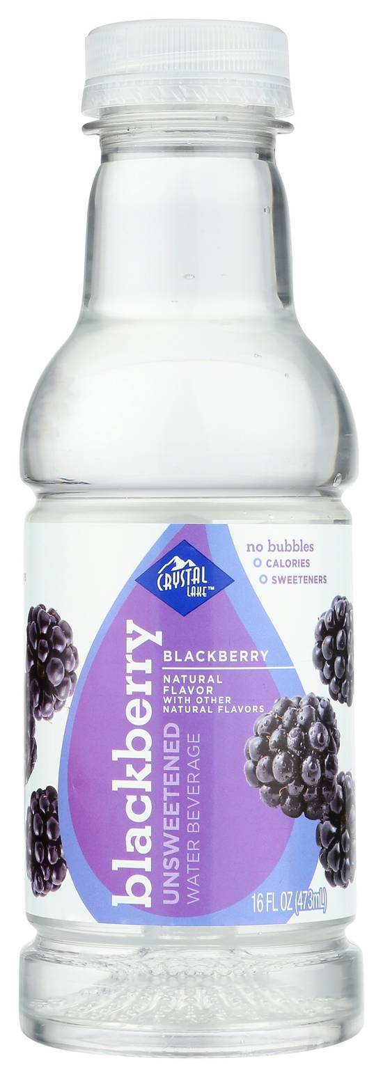 Order Crystal Lake Naturally Flavored Drink Mix Water Blackberry Lemonade (16 oz) food online from Rite Aid store, CLARKS SUMMIT on bringmethat.com