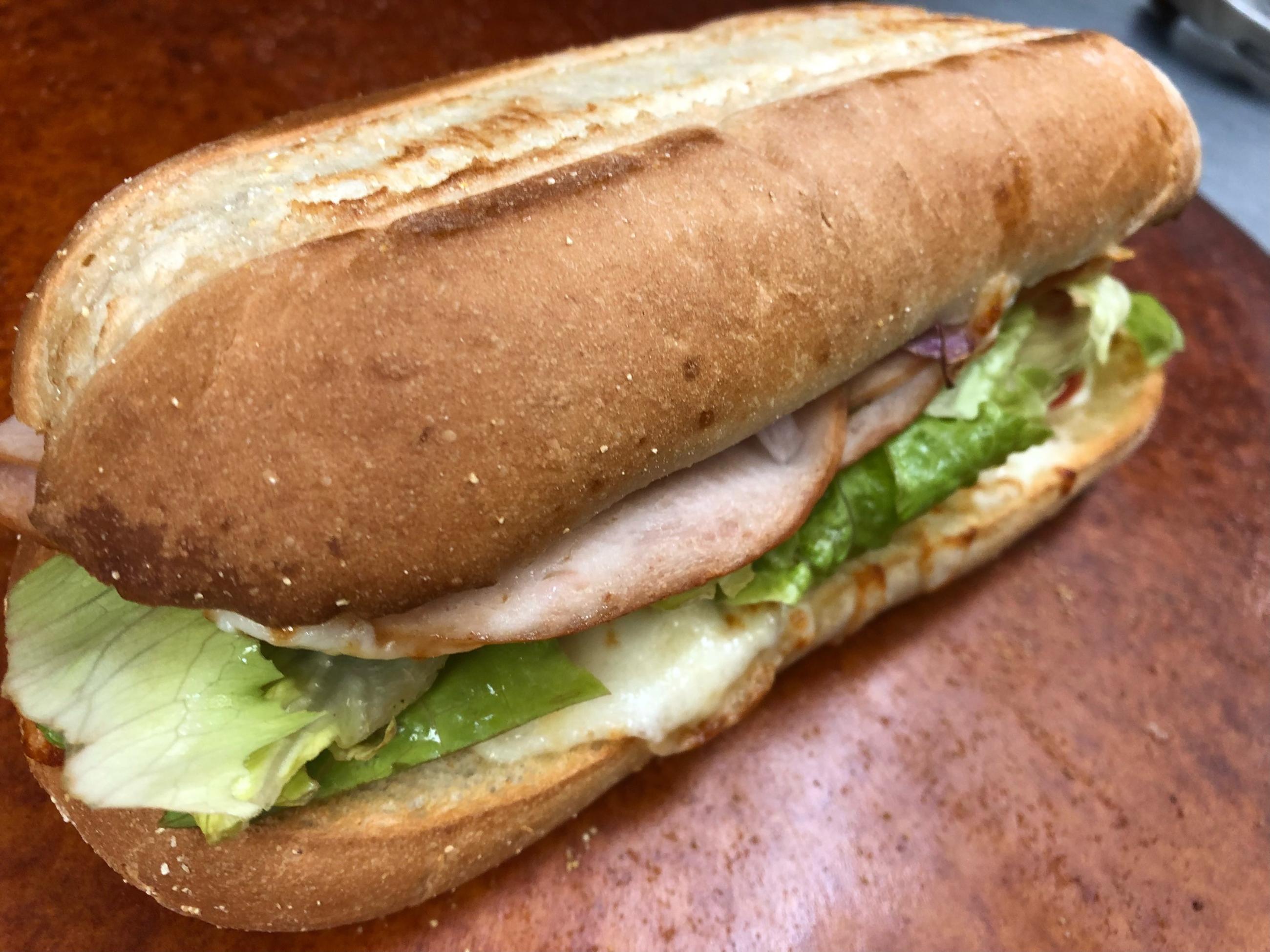 Order Ham Sandwich food online from Korner Slice store, Spring on bringmethat.com