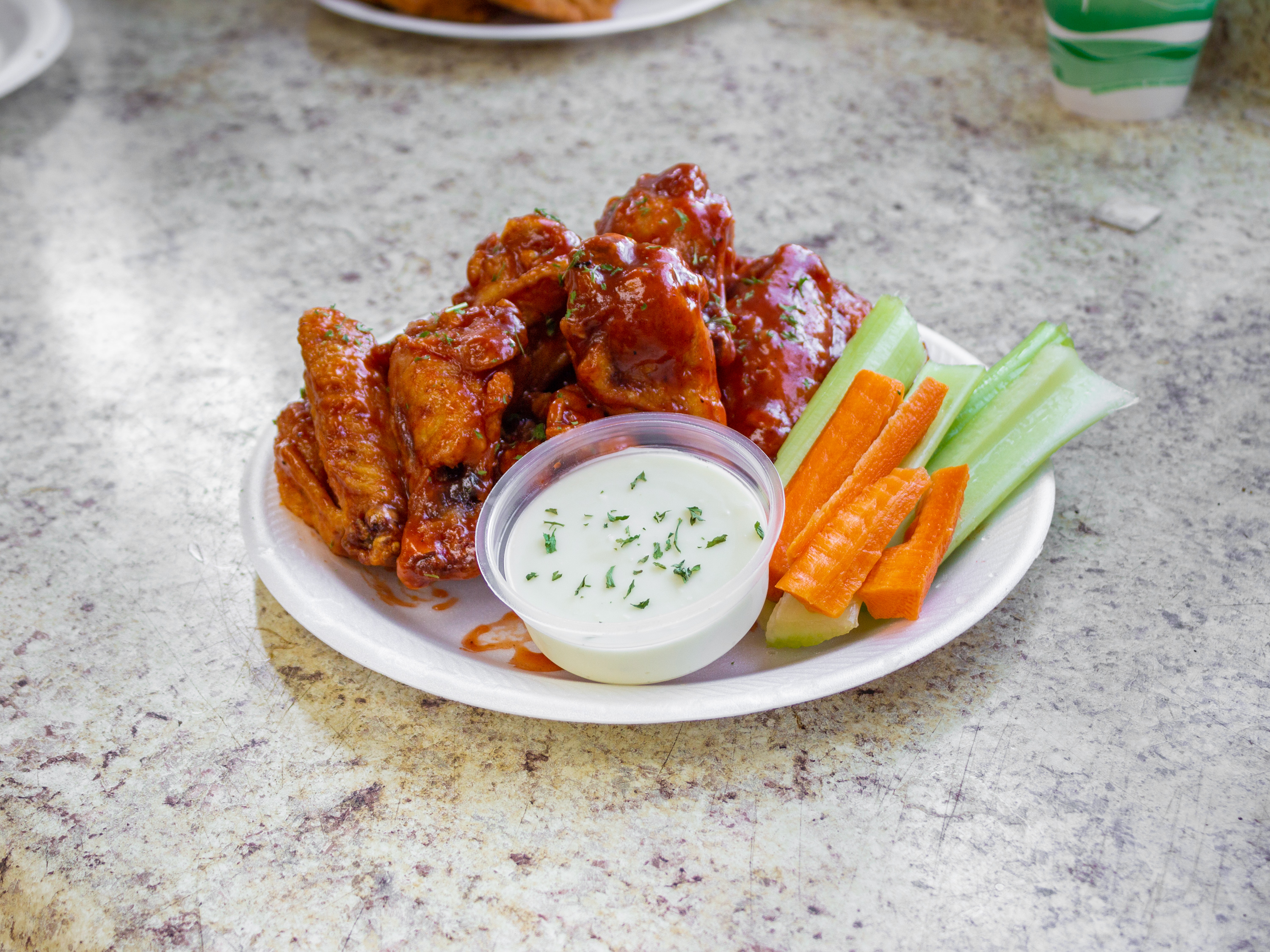 Order 10 wings, fries & blue cheese food online from Wazy Mini Mart store, Buffalo on bringmethat.com