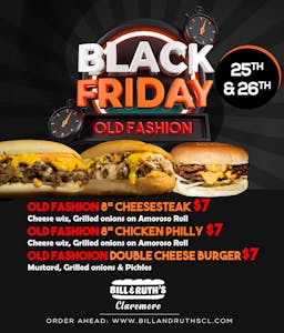 Order Double Old Fashion Cheese Burger! (LIMITED TIME) food online from Bill & Ruth's store, Claremore on bringmethat.com