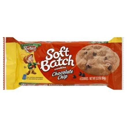 Order Keebler Soft Batch Chocolate Chip Cookies (2.2 oz) food online from 7-Eleven By Reef store, Atlanta on bringmethat.com