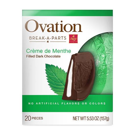 Order Ovations Break-apart Cr�me de Menth Dark Chocolate food online from CVS store, Halls Crossroads on bringmethat.com