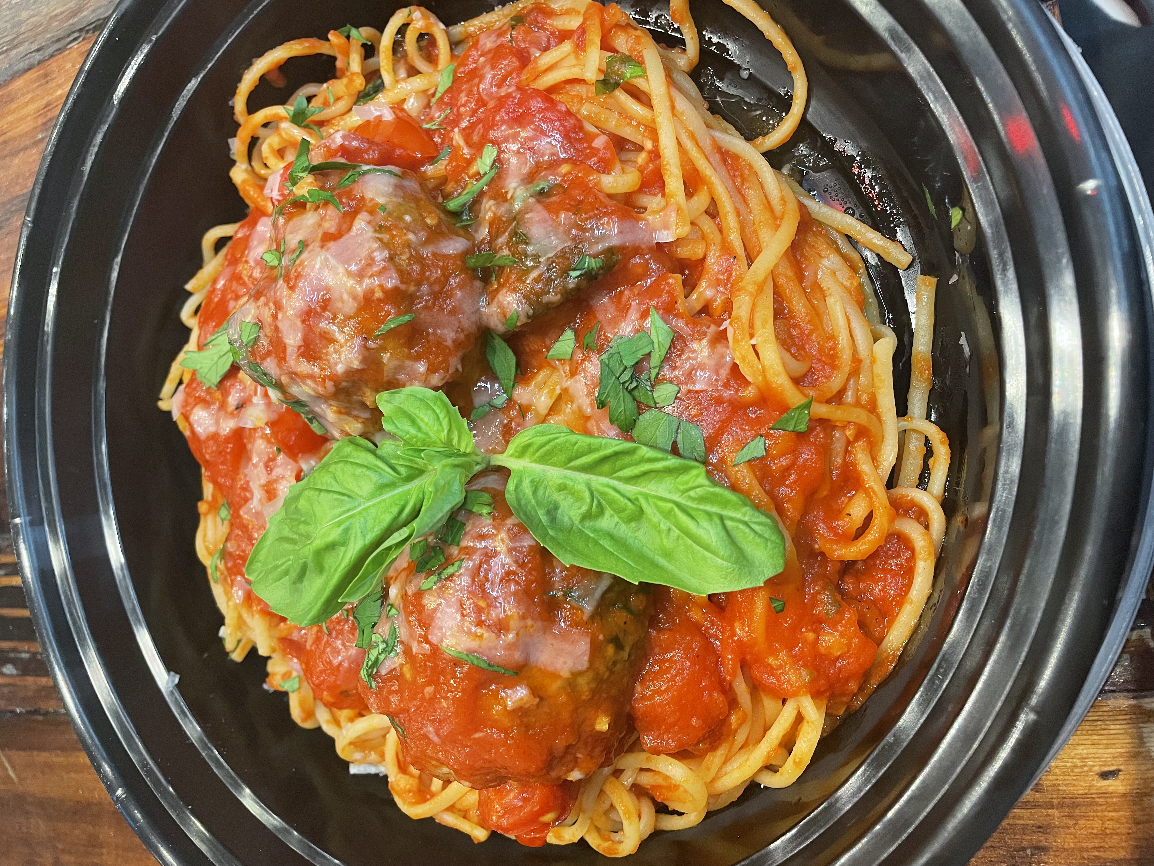 Order Spaghetti e Polpetti food online from Sal-Anthony's store, New York on bringmethat.com