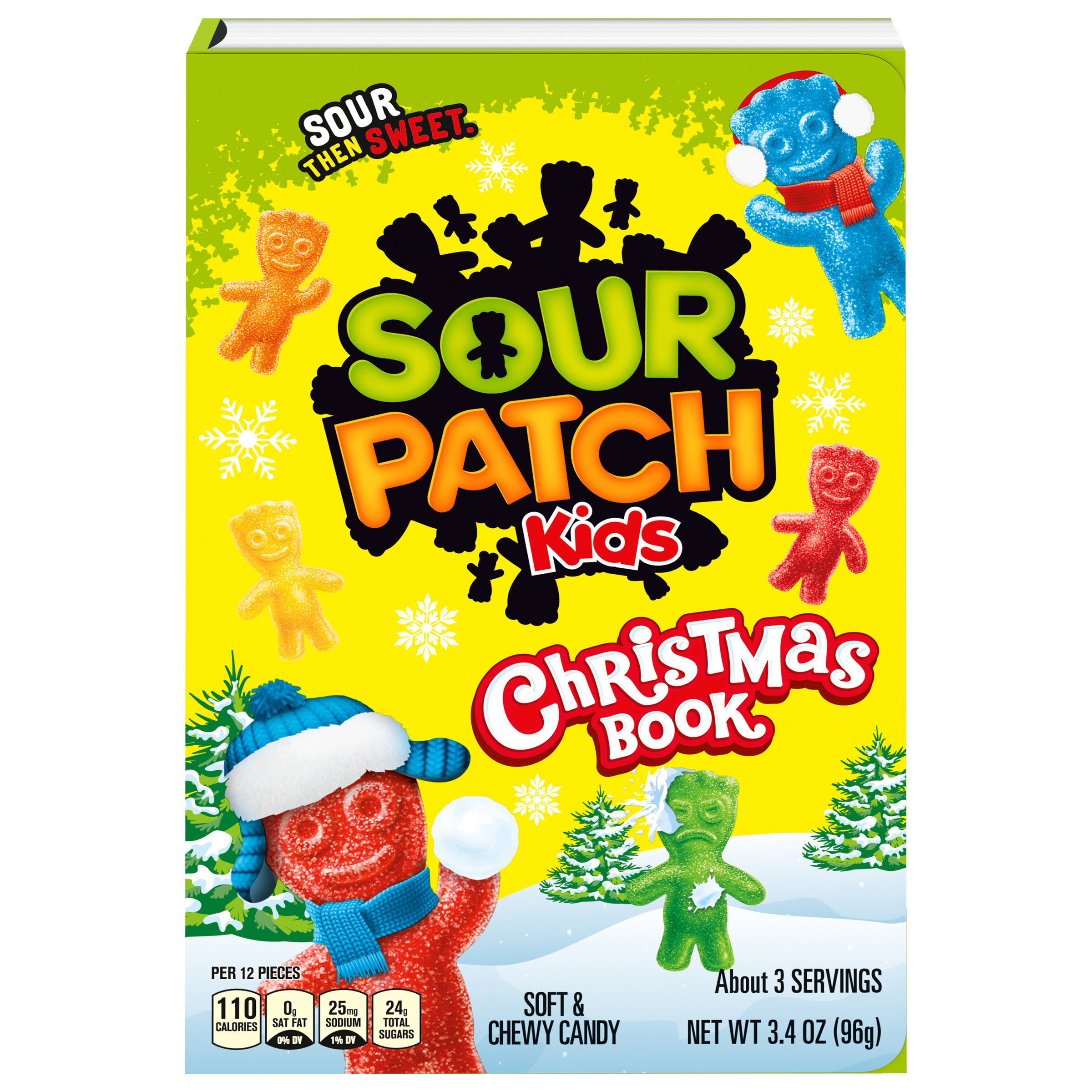 Order Sour Patch Kids Soft & Chewy Candy, Christmas Storybook - Stocking Stuffer, 3.4 oz food online from Bartell store, Edmonds on bringmethat.com