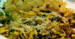 Order Big Bopper's Special Scramble food online from Cafe 50's (west la) store, Los Angeles on bringmethat.com