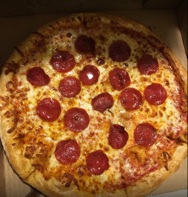 Order Pan Pizza - Large 16'' food online from Little Sicily Pizza store, Philadelphia on bringmethat.com